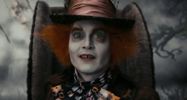 Alice au pays des merveilles: Le chapelier fou (Johnny Depp)