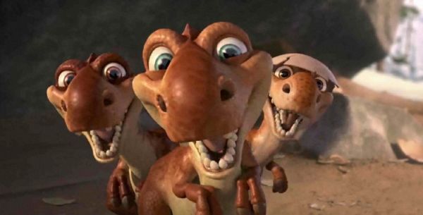 L'âge de glace 3: Les trois 