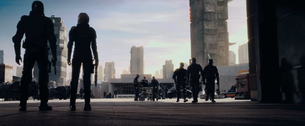 Dredd dans Mega City One