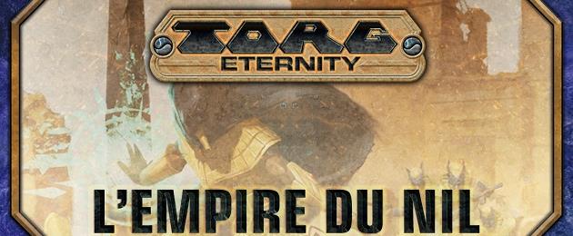 Lots De Livres TORG - L'Empire Du Nil + Chroniques De TORG 3-4-5 - Jeu De Rôle