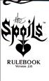 The Spoils : Booster 1ere Edition Cartes à collectionner Blister - Tenacious Games