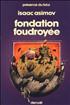 Fondation foudroyée Format Poche - Denoël