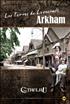 L'appel de Cthulhu 6ème édition : Les terres de Lovecraft : Arkham A4 Couverture Rigide - Editions Sans-détour