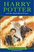 Harry Potter et le prince de sang-mêlé : Harry Potter et le prince au sang-mêlé - Version Originale Hardcover