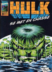 Hulk : Semic/Marvel France : 39 . Hulk se met en chasse