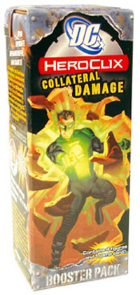 DC Heroclix : Booster Collateral Damage DC Heroclix : Booster Collateral Damage