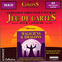 Les Colons de Catane - le jeu de cartes : Magiciens et Dragons