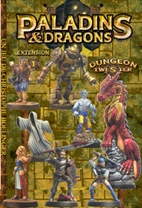 Dungeon Twister : Figurines Paladins & Dragons