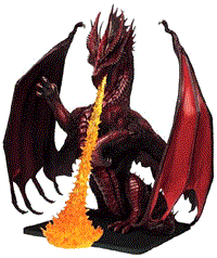 Dungeons & Dragons Miniatures : Série ICON: Colossal Red Dragon