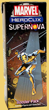 Marvel Heroclix : Supernova- Booster Heroclix