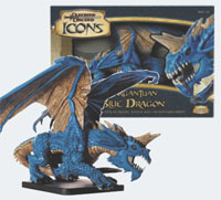 Dungeons & Dragons Miniatures : Série ICON: Gargantua Blue Dragon