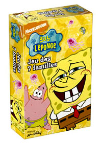 Bob l'éponge - le jeu des 7 familles Bob l'éponge - le jeu des 7 familles