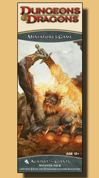 Dungeons & Dragons Miniatures : Booster Against the Giants Dungeons & Dragons Miniatures : Booster Against the Giants