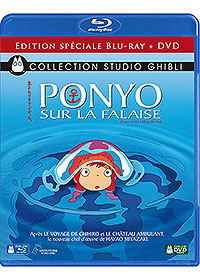 Ponyo sur la falaise blue-Ray + DVD