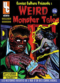 Golden comics N°01 weird monster tales