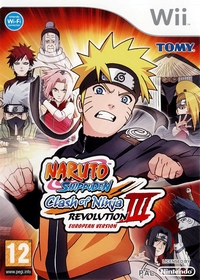 Naruto Shippuden : Clash of Ninja Revolution 3 European Version - WII