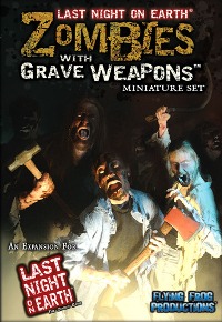Last Night on Earth : Zombies with grave weapons