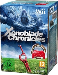 Xenoblade Chronicles - Pack avec manette classique rouge - WII