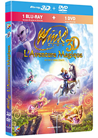 Winx Club, l'aventure magique 3D : Winx Club 3D, L'aventure magique Blu-Ray