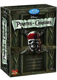 La Fontaine de Jouvence : Pirates des Caraïbes - L'intégrale 4 films - Blu-ray Disc
