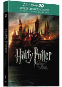 Harry Potter et les Reliques de la Mort - Partie 2 : Harry Potter et les reliques de la mort - Parties 1 et 2 - Coffret Blu-Ray - Versions 2D et 3D