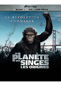 La planète des Singes : Les Origines - Blu-Ray Combo