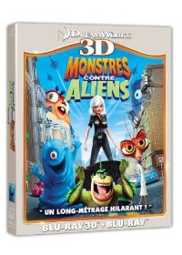 Monstres contre Aliens Blu-ray 3D