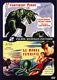 2 films de science-fiction : Le Continent perdu + Le monde pétrifié