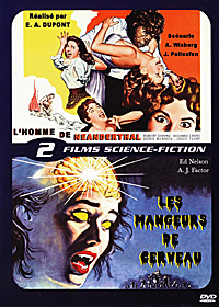 2 films de Science-fiction : L'Homme de Néanderthal + Les mangeurs de cerveau