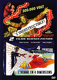 2 films de science-fiction : L'Indestructible + L'homme en 4 dimensions