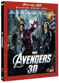 Avengers Combo Blu-ray 3D + Blu-ray + DVD
