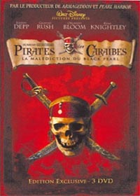 La Malédiction du Black Pearl : Pirates des Caraïbes - Édition Exclusive 3 DVD