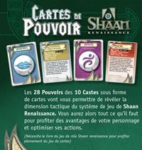 Shaan Renaissance : Cartes pouvoir