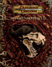 Dungeons & Dragons 3ème édition : Manuel des monstres III - édition 3.5