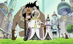 One Piece 13x10 ● Le piège de Saldeath, le chef des gardes. Le troisième cercle, l'enfer de la faim !