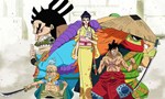 One Piece 21x57 ● La riposte. Luffy et les neuf fourreaux rouges !