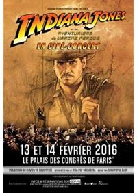 Ciné concert Indiana Jones au Palais des Congrès