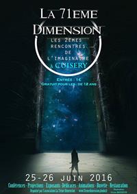 La 71ème Dimension – Les 2èmes rencontres de l’imaginaire
