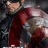 Affiche teaser Américaine : Captain America reflet d'Iron Man