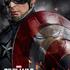Affiche teaser Américaine : Captain America reflet d'Iron Man