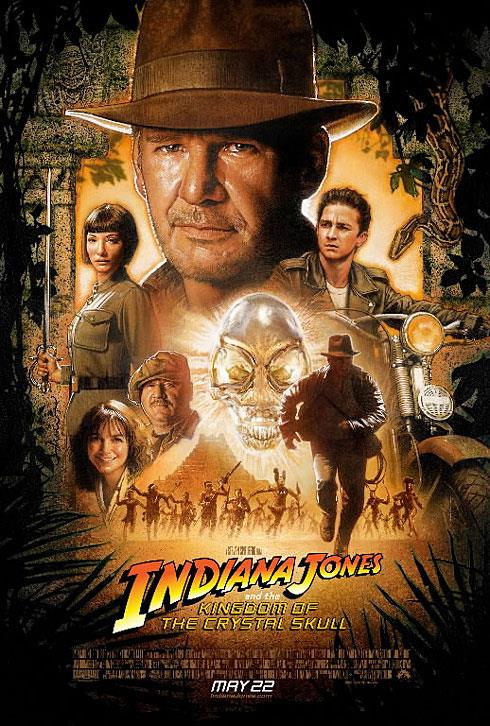 Indiana Jones - Affiche du 10 mars 2008