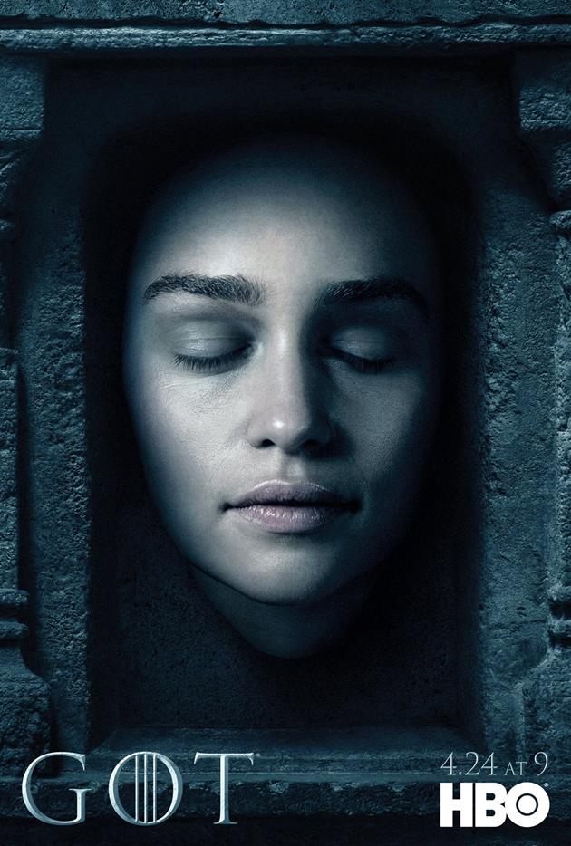 Affiche Promotionnelle - Tête de Daenerys Targaryen
