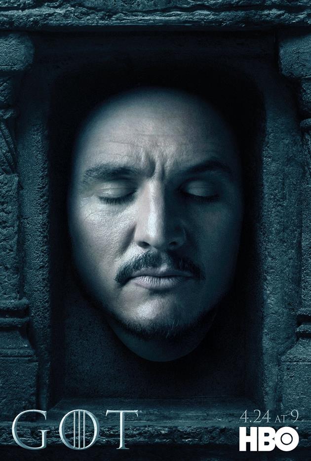 Affiche Promotionnelle - Tête de Bronn