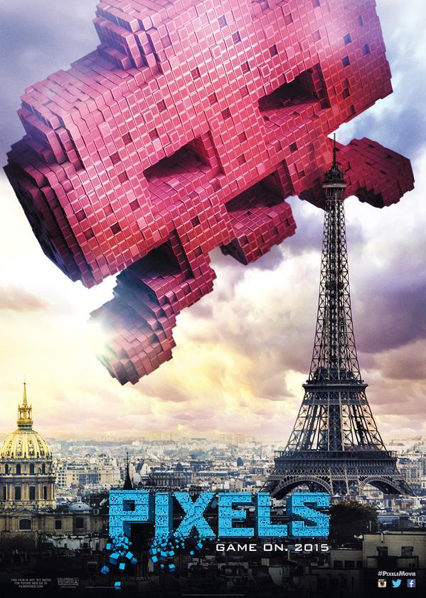 Affiche Game On Space Invaders