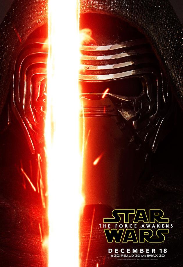 Affiche personnage Kylo Ren