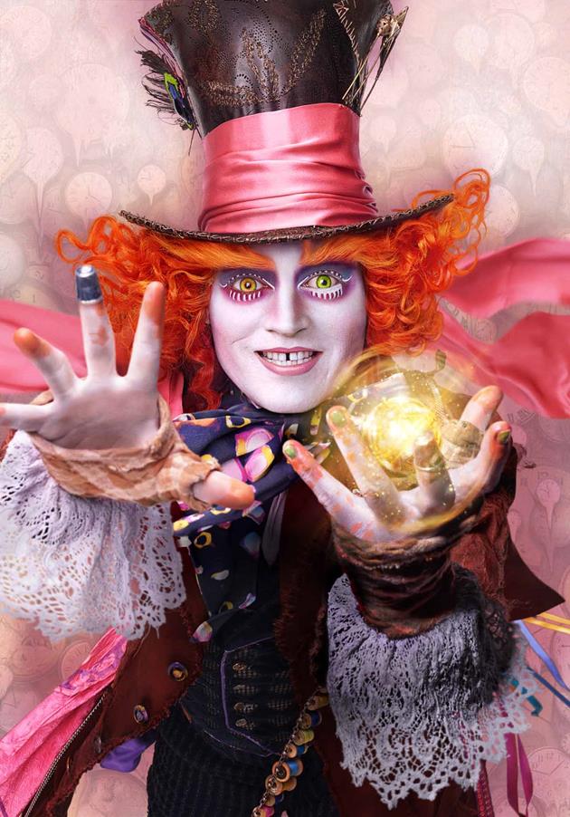 Johnny Depp Affiche de personnage : Hatter