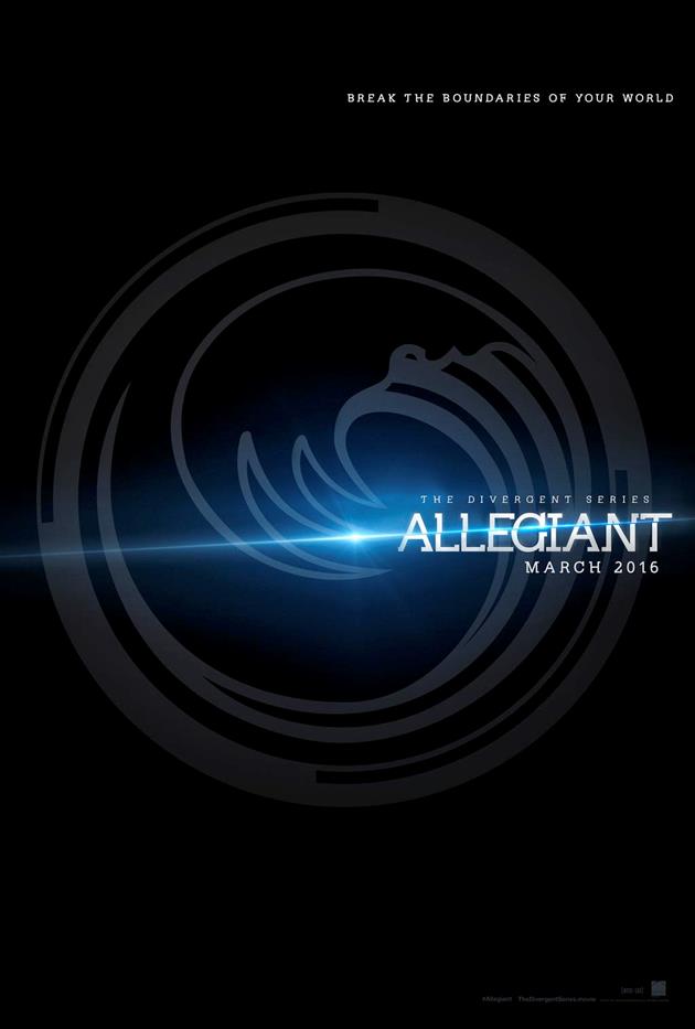 Affiche teaser logo Divergent - Allegiant