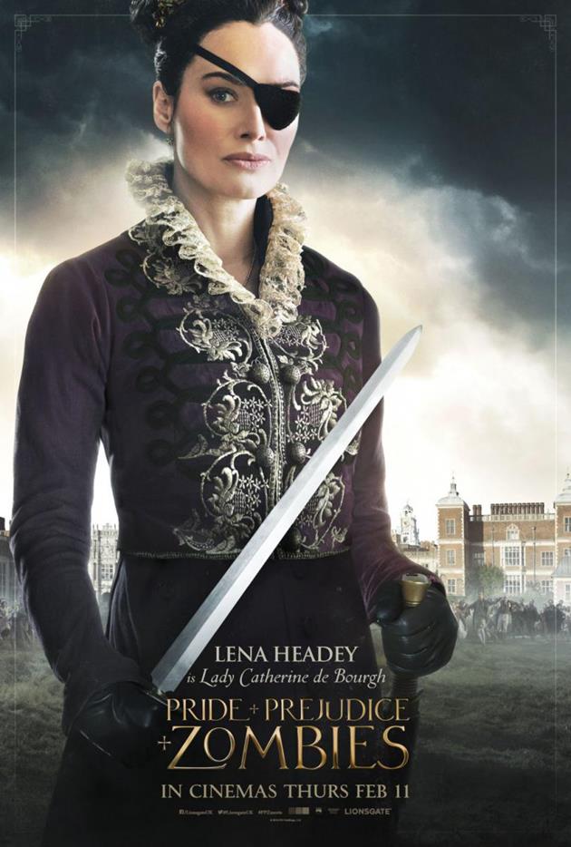 Affiche personnage Lady Catherine de Bourgh