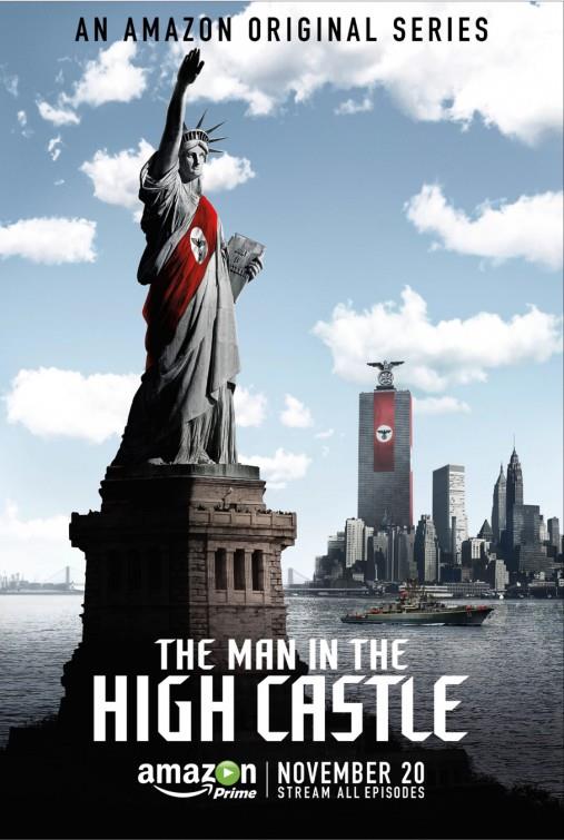 Affiche statue de la liberté nazi
