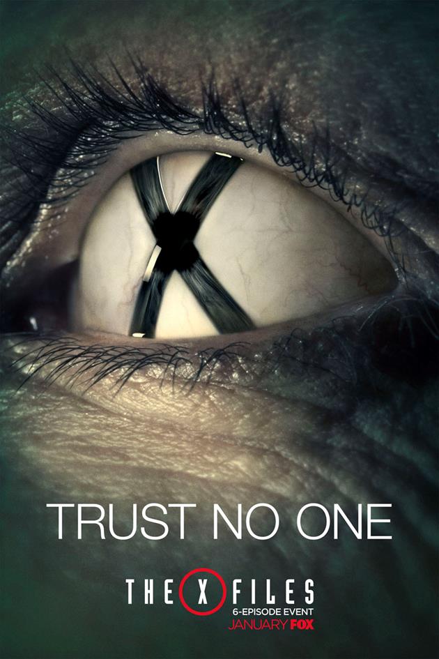 Affiche Trust No One - Oeil X